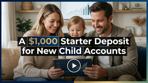 A $1,000 Starter Deposit for New Child Accounts