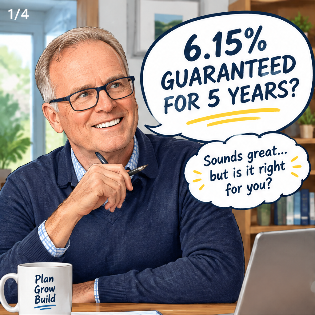 6.15% Guaranteed for 5 Years: Explore a Safer, Tax-Deferred Option