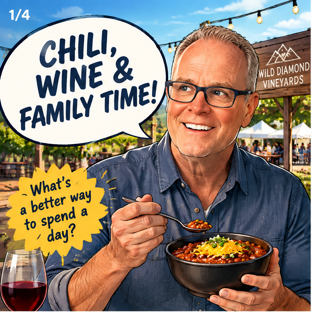 Chili, Wine & Family Time!