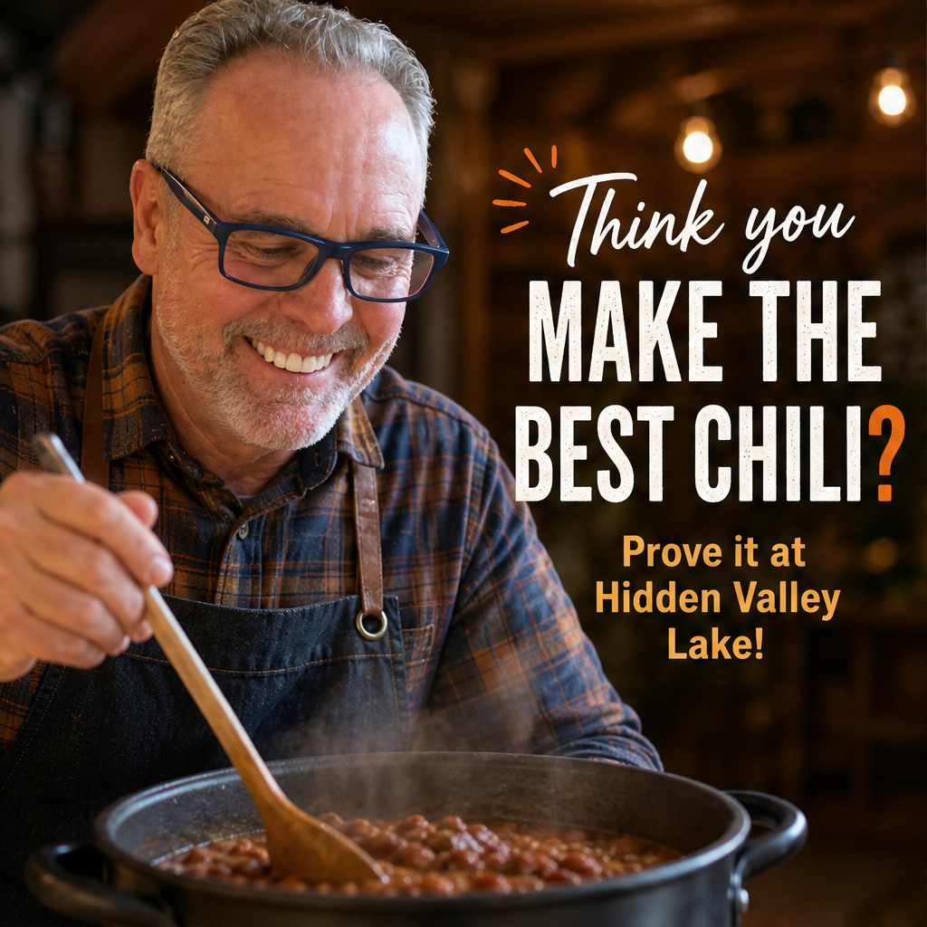 Chili Cook Off + BBQ and Bonfire