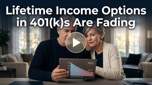 Lifetime Income Options in 401(K)S Are Fading